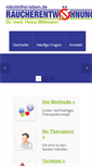Mobile Screenshot of nikotinfrei-leben.de
